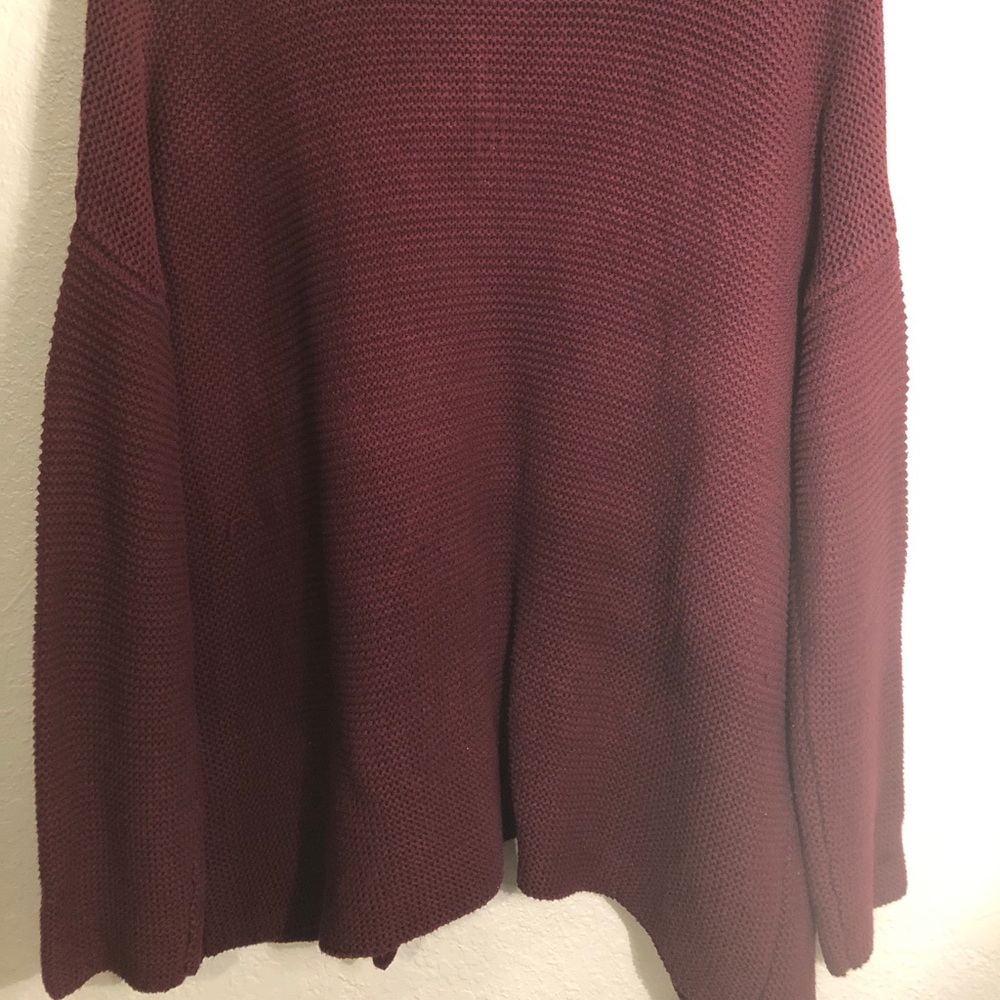 Dark Red Cardigan - Picture 3 of 4